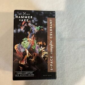 NWOT Hammer & Axe 6-pack campfire colorant